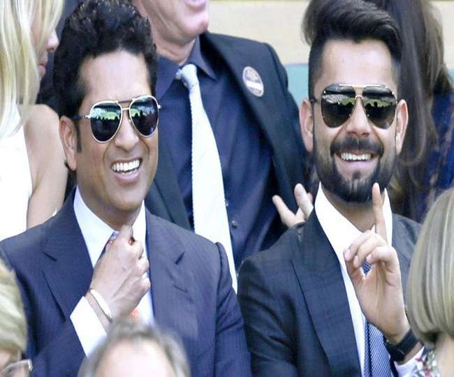 भारत के पूर्व क्रिकेटर सचिन तेंदुलनकर ने विराट को दी बधाई