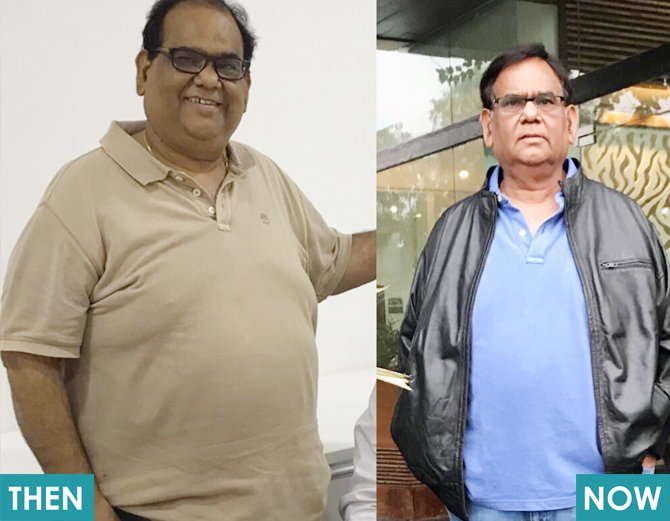 डायरेक्टर और एक्टर सतीश कौशिक दुबले नजर आए
