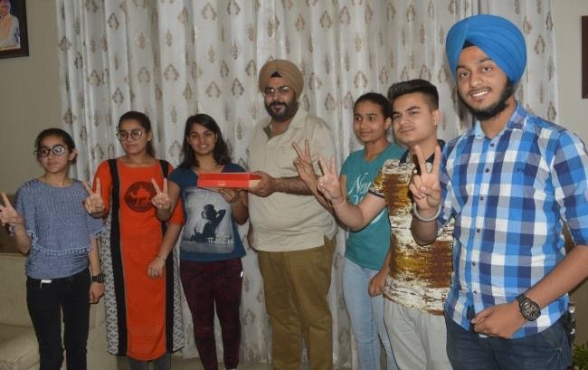 351 स्टूडेंट्स की मेरिट लिस्ट में जिला के 39 स्टूडेंट्स ने  बनाया स्थान