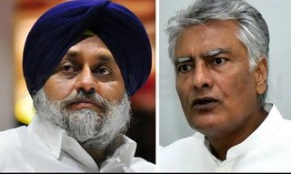 ਅਤਵਾਦੀਆਂ ਨਾਲ ਰੱਲਕੇ ਪੰਜਾਬ ਦੀ ਅਮਨ ਸ਼ਾਂਤੀ ਭੰਗ ਕਰਨ ਲੱਗਿਆ ਸੁਨੀਲ ਜਾਖੜ – ਸੁਖਬੀਰ ਸਿੰਘ ਬਾਦਲ