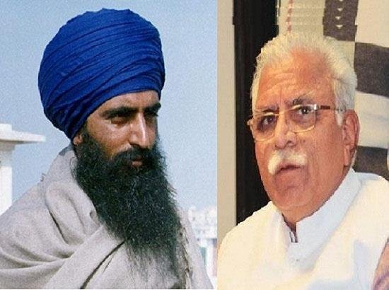 ਸੀਐਮ ਖੱਟਰ ਖੁਦ ਗੁਰਦੁਆਰਾ ਸਾਹਿਬ ‘ਚ ਆ ਕੇ ਮੰਗਣ ਮਾਫੀ