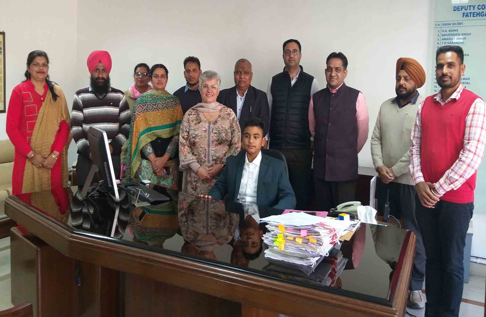 ਦਿਵਿਆਂਗ ਬੱਚੇ ਅਭੀਜੀਤ ਸਿੰਘ ਨੂੰ ਬਣਾਇਆ ਫ਼ਤਹਿਗੜ੍ਹ ਸਾਹਿਬ ਦਾ ਡਿਪਟੀ ਕਮਿਸ਼ਨਰ