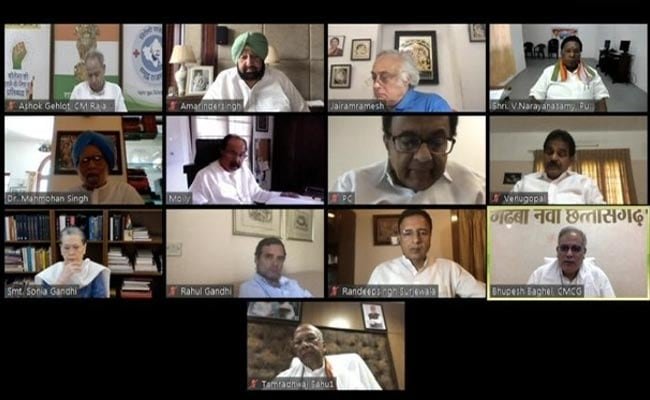 ਪੰਜਾਬ ਨੂੰ ਅਪਰੈਲ ਮਹੀਨੇ ਵਿੱਚ 88 ਫੀਸਦ ਮਾਲੀ ਨੁਕਸਾਨ ਹੋਇਆ, ਕੈਪਟਨ ਅਮਰਿੰਦਰ ਸਿੰਘ ਨੇ ਸੋਨੀਆ ਗਾਂਧੀ ਅਤੇ ਕਾਂਗਰਸੀ ਆਗੂਆਂ ਨਾਲ ਹੋਈ ਵੀਡੀਓ ਕਾਨਫਰੰਸ ਦੌਰਾਨ ਦੱਸਿਆ