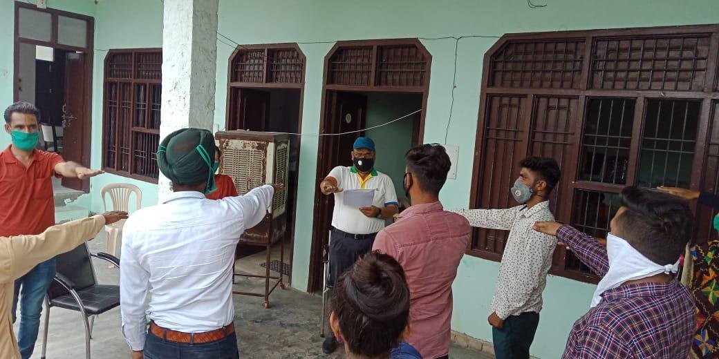 ਨਹਿਰੂੂ ਯੁਵਾ ਕੇਂਦਰ ਵਲੰਟੀਅਰਾਂ ਨੇ ਨਸ਼ਿਆਂ ਵਿਰੁੱਧ ਜਾਗਰੂਕ ਕੀਤਾ