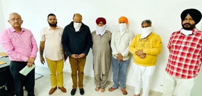 ਸ਼ਾਮਲਾਤ ਦੇ ਗਲਤ ਇੰਤਕਾਲ ਦੇ ਦੋਸ਼ਾਂ ਹੇਠ ਵਿਜੀਲੈਂਸ ਵੱਲੋਂ ਨਾਇਬ ਤਹਿਸੀਲਦਾਰ, ਪਟਵਾਰੀ, ਨੰਬਰਦਾਰ ਤੇ ਪ੍ਰੋਪਰਟੀ ਡੀਲਰ ਗਿ੍ਰਫਤਾਰ