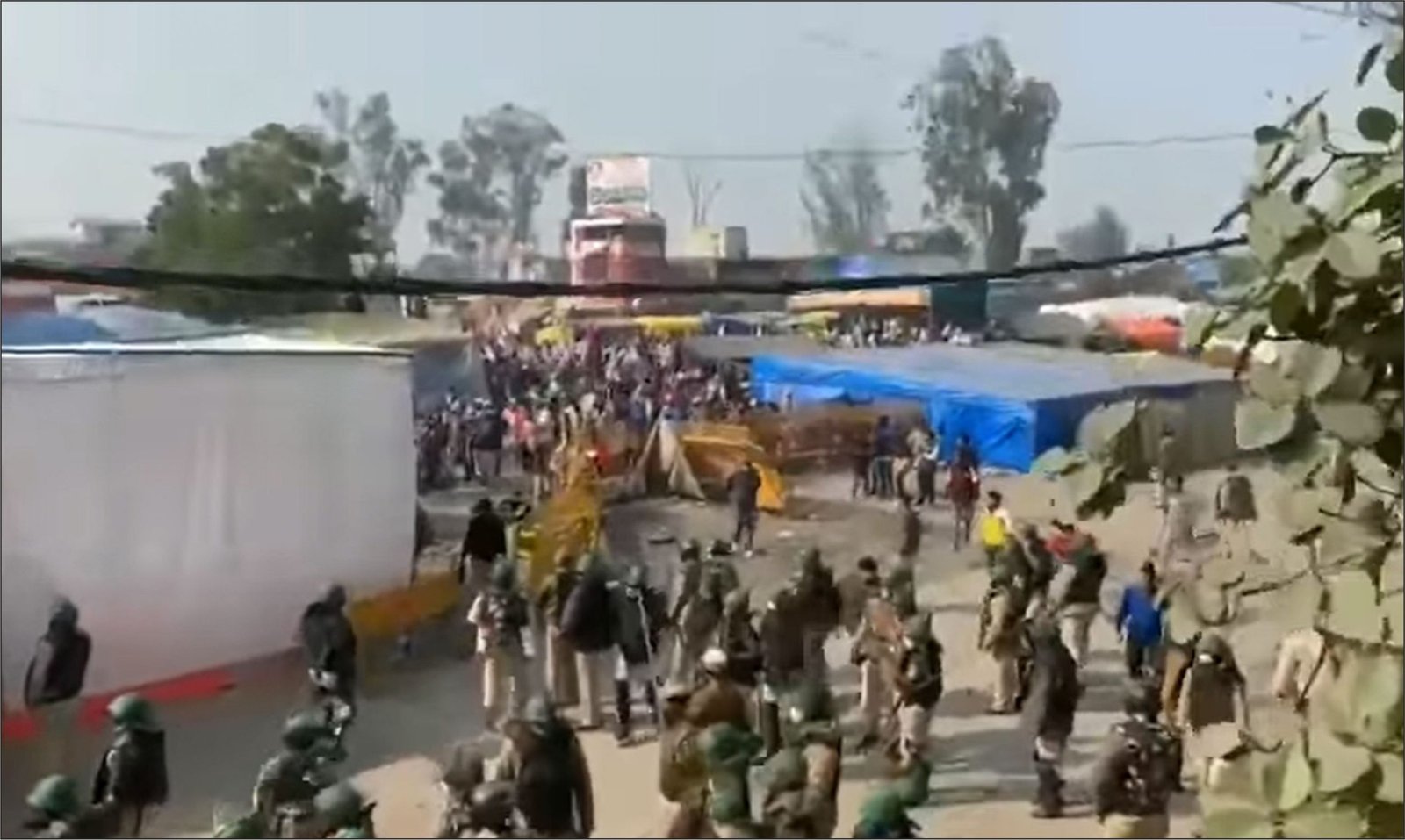 ਭਾਜਪਾ ਨੇ ਕਰਵਾਇਆ ਹਮਲਾ, ਪੁਲਿਸ ਹੱਸ ਰਹੀ ਸੀ : ਸਰਵਣ ਸਿੰਘ ਪੰਧੇਰ