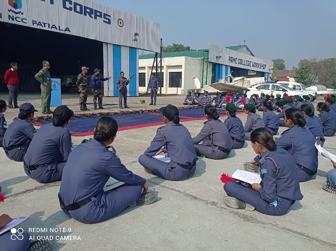 ਐਨ.ਸੀ.ਸੀ. ਟਰੇਨਿੰਗ ਕੈਂਪ ਦੇ ਦੂਸਰੇ ਦਿਨ ਕੈਡਿਟਾਂ ਨੂੰ ਦਿੱਤੀ ਹਥਿਆਰਾਂ ਦੀ ਜਾਣਕਾਰੀ