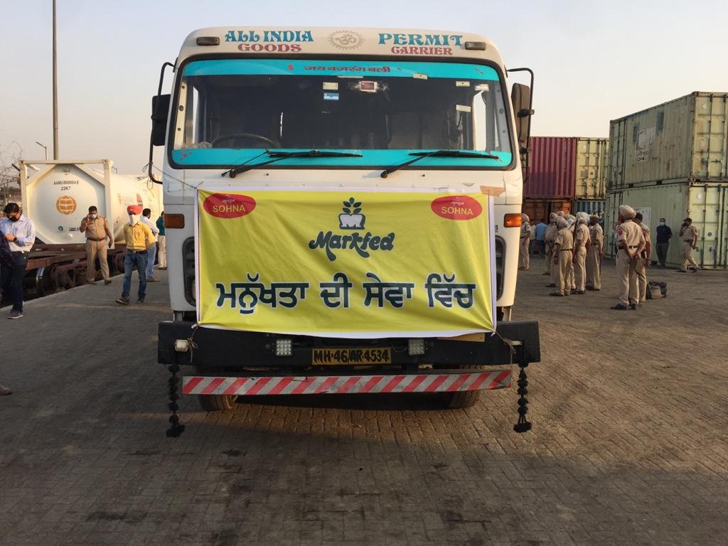 MARKFED PROVED EQUAL TO TASK OF ENSURING OXYGEN SUPPLIES FROM BOKARO AND HAZIRA: RANDHAWA