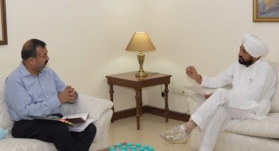 मुख्यमंत्री द्वारा केंद्र को खरीफ फ़सल मार्किटिंग सीजन 2021-22 के मद्देनज़र निर्विघ्न खरीद यकीनी बनाने में राज्य की मदद करने की अपील