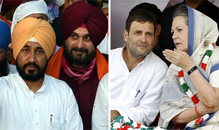नवजोत सिद्धू के रुख से हाईकमान मुश्किल में, चन्नी को सौंपी ये बड़ी जिम्मेदारी