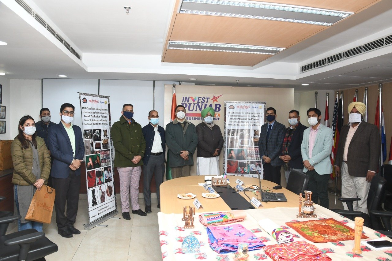 PSIEC marks its presence in e-commerce market by onboarding it’s brand ‘Phulkari’ on Flipkart’s ‘Samarth’ initiative