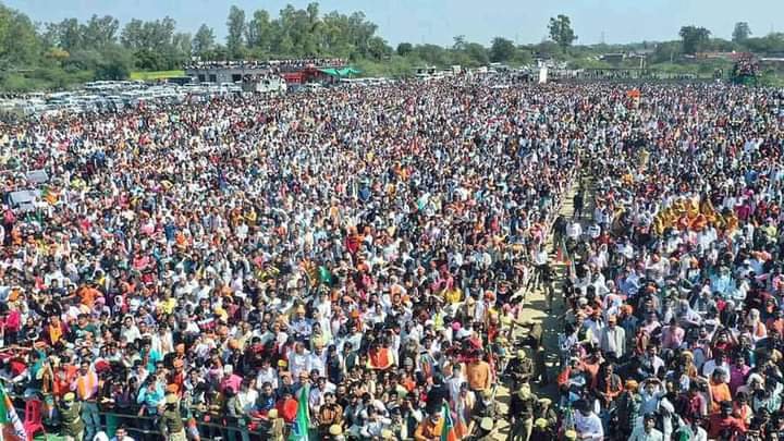 बुंदेलखंड में मिला विजय का आशीर्वाद