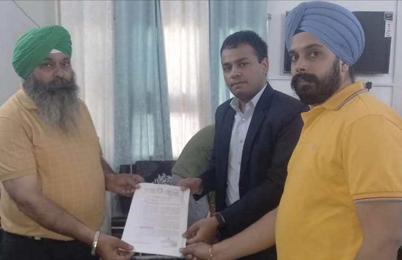 धारा 7A के जल्द इलाज का सिटी मजिस्ट्रेट ने दिया आश्वासन:-दमनप्रीत सिंह  जनता की परेशानी को समझे सरकार।