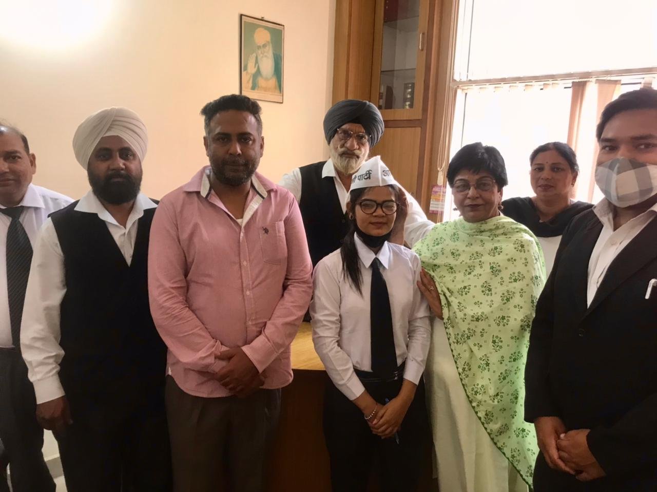 वकीलों में लगी आम आदमी पार्टी में शामिल होने की होड़   हरियाणा में लगातार बढ़ रहा आम आदमी पार्टी का ग्राफ –कपूर