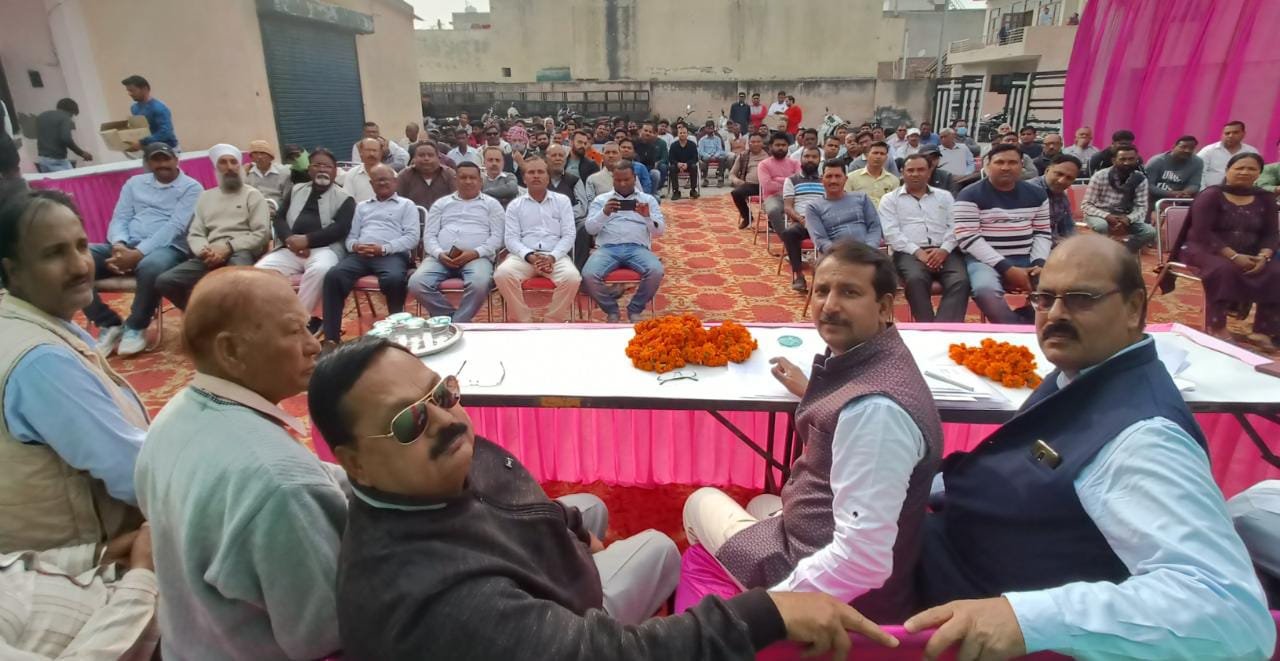 भाजपा पदाधिकारियों द्वारा वार्ड एवं बूथ स्तर पर बैठक संम्पन हुई।