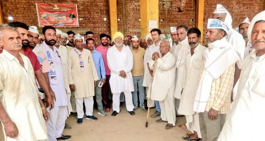 दिल्ली की तरह आप सरकार देगी हरियाणा में देगी बेहतर शिक्षा-स्वास्थ्य की गारंटी – निर्मल सिंह
