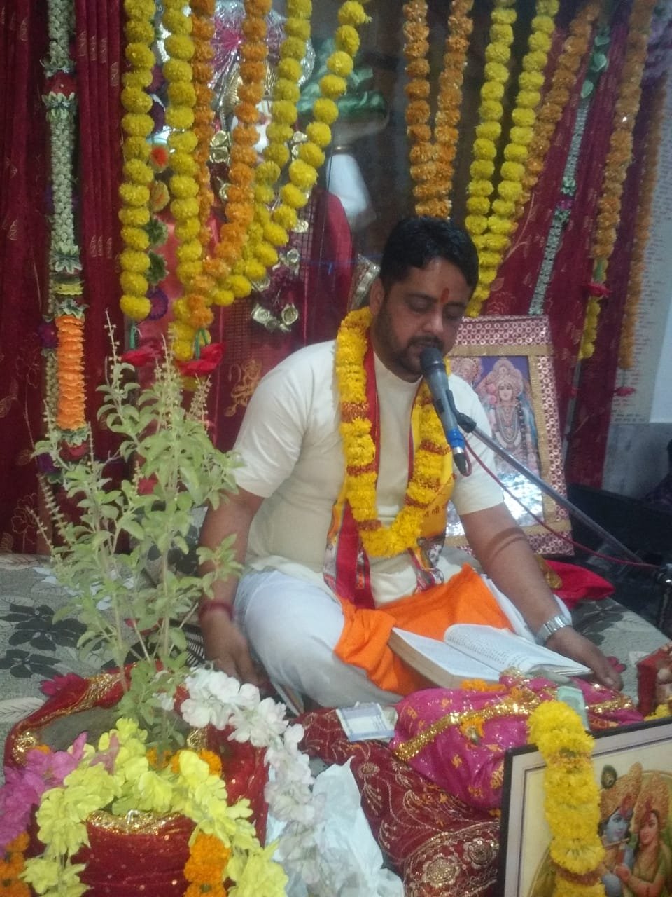 श्रीमद्भागवत कथा श्रवण करने से भूत-प्रेतों का भी उद्धार हो जाता है – चेतन शास्त्री