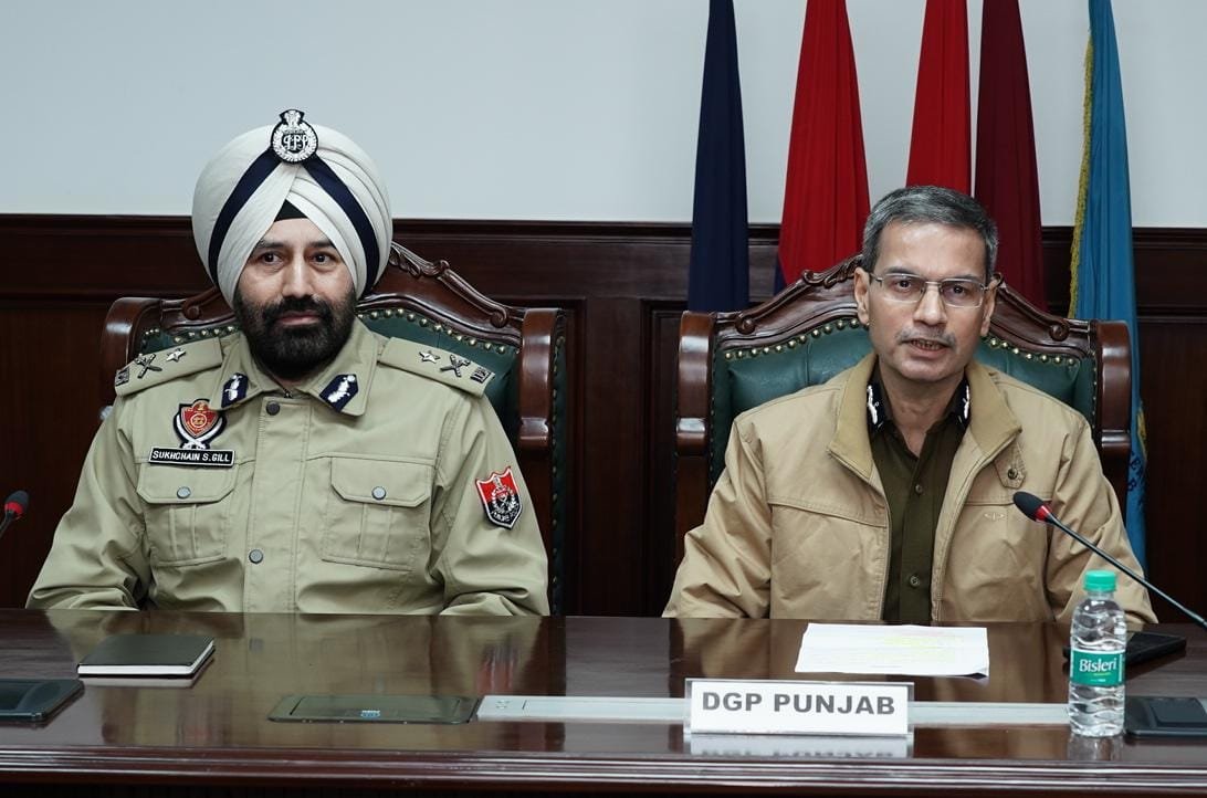 PUNJAB POLICE COMMITTED TO KEEP PUNJAB A SAFE AND SECURE STATE AS PER THE VISION OF CM BHAGWANT MANN
