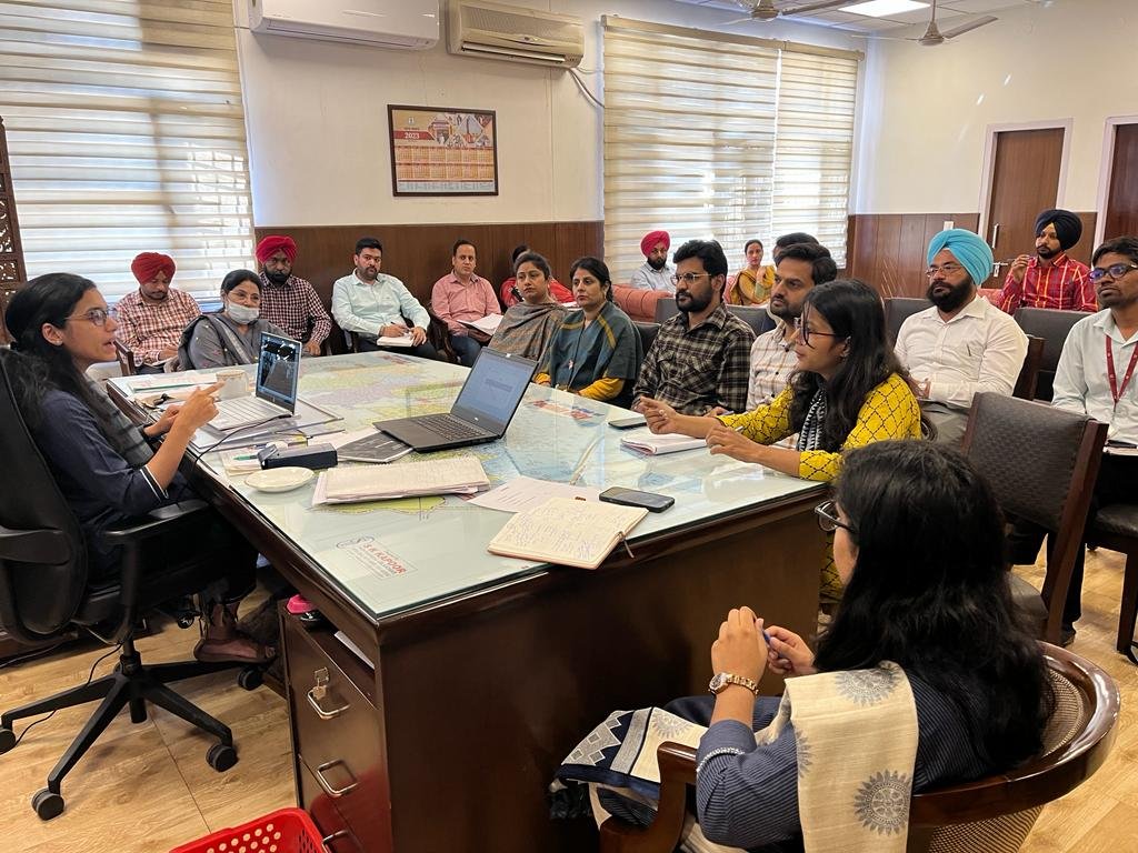 Deputy Commissioner, D.C. Review of dashboard, common man’s clinic, Mind Spark and i-Aspire