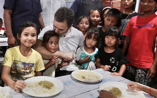 Cry for help on the face of every brother, sister and child I meet, Rahul Gandhi says on his Manipur visit