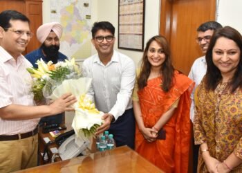 ANURAG VERMA ASSUMES CHARGE AS 42ND CHIEF SECRETARY OF PUNJAB