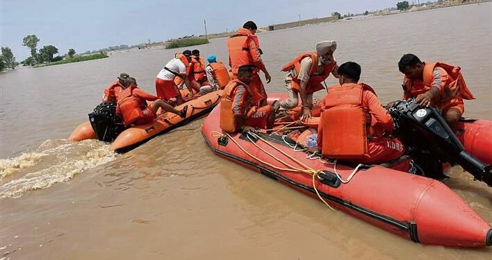 35 villages of Samana, Shutrana hit hard by flood