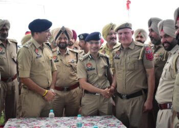 DGP PUNJAB HOLDS LAW & ORDER REVIEW MEETING OF PATIALA AND ROPAR RANGES
