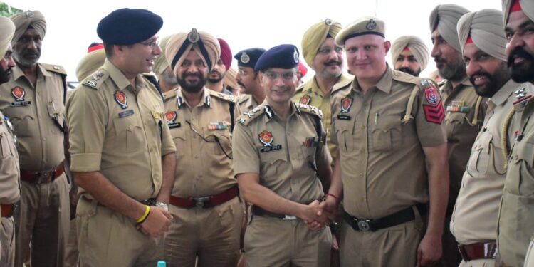 DGP PUNJAB HOLDS LAW & ORDER REVIEW MEETING OF PATIALA AND ROPAR RANGES