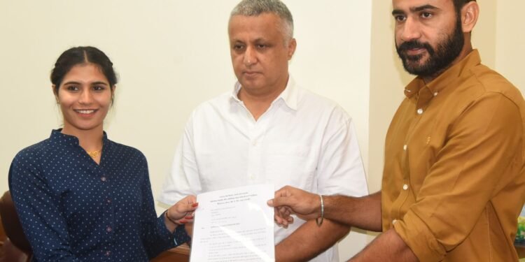 Meet Hayer hands over appointment letters to 23 coaches