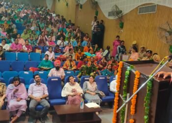 ANGANWADI WORKERS PLAY AN IMPORTANT ROLE IN CREATING HEALTHY SOCIETY: DR. BALJIT KAUR