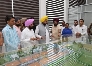 Local Bodies minister visits STP, CETP sites; reiterates commitment of AAP govt to clean buddha nullah