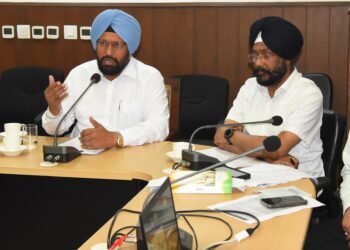UNUTILIZED FUNDS MUST BE SPENT FOR THE WELFARE OF THE PEOPLE BY STARTING NEW PROJECTS; BALKAR SINGH INSTRUCTS OFFICIALS.