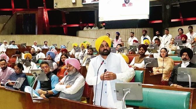 Punjab Assembly meet: Heated exchange between CM Bhagwant Mann, Partap Singh Bajwa over illegal drug trade