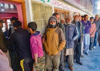 77.61% turnout in Kargil poll