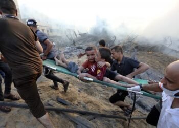 Israel launched a ground attack on Gaza