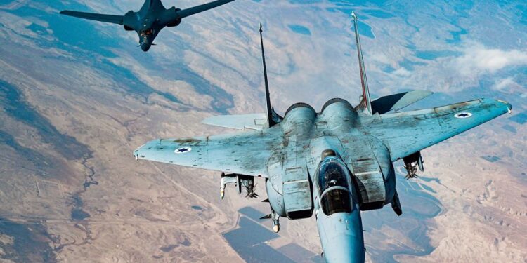 America carried out airstrikes on Iranian army positions in Syria