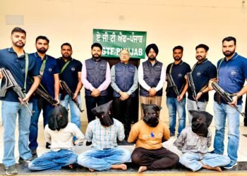 PUNJAB POLICE ARREST FOUR KEY OPERATIVES OF BAMBIHA GANG; 2 SOPHISTICATED PISTOLS AMONG 4 WEAPONS RECOVERED