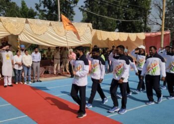 45th AIESCB Athletics Meet kicks off with Great Enthusiasm in Patiala