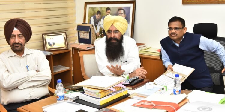 All dues of sugarcane farmers pending against Golden Sandhar Mills to be cleared by March 31: Gurmeet Singh Khudian