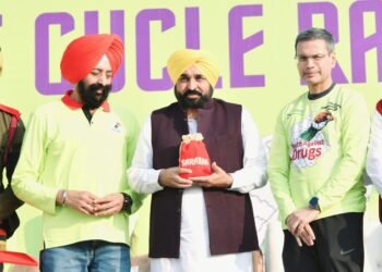 UNDER LEADERSHIP OF CM INDIA’S LARGEST CYCLE RALLY ORGANIZED AT LUDHIANA TO BREAK BACKBONE OF DRUGS