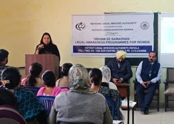 District Legal Services Authority gave information to women regarding legal rights