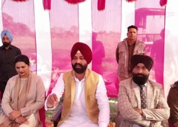 Rural Development & Panchayats Minister Laljit Singh Bhullar leads eviction drive in Dera Bassi block