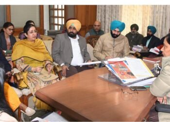Backlog process for divyang persons should be completed as soon as possible: Dr. Baljit Kaur
