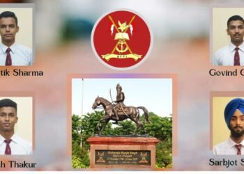 FOUR MORE CADETS OF MRSAFPI COMMISSIONED INTO INDIAN ARMY; TOTAL NUMBER REACHES TO 145
