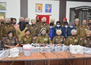 AMRITSAR POLICE BUST INTER-STATE ARMS SMUGGLING RACKET; ONE HELD WITH 13 PISTOLS