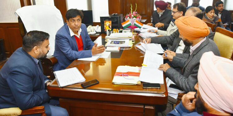Jimpa holds high-level meeting to review works of Water Supply and Sanitation Department
