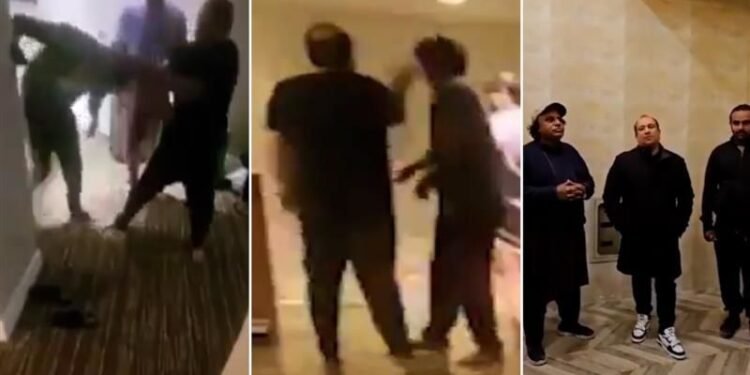 Rahat Fateh Ali Khan, the singer, physically attacks his protege, but later issues an apology following a wave of criticism on the internet.