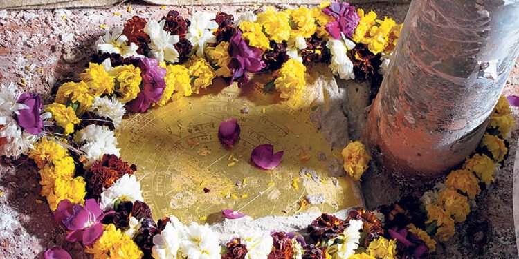 The main idol of Ram Lalla is installed in the sanctum sanctorum of the temple.