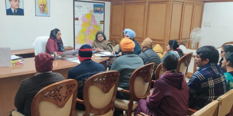 SWIFT ACTION IS BEING TAKEN TO FILL BACKLOG POST OF DIVYANG PERSONS: DR. BALJIT KAUR