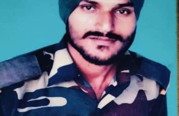 CM CONDOLES MARTYRDOM OF JAWAN TARLOCHAN SINGH